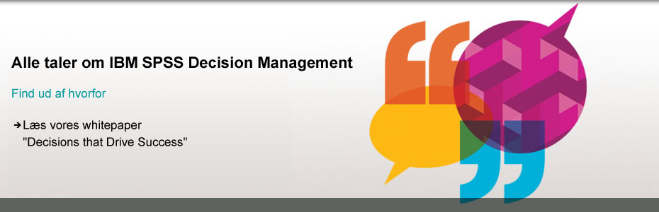 IBM SPSS Decision Management